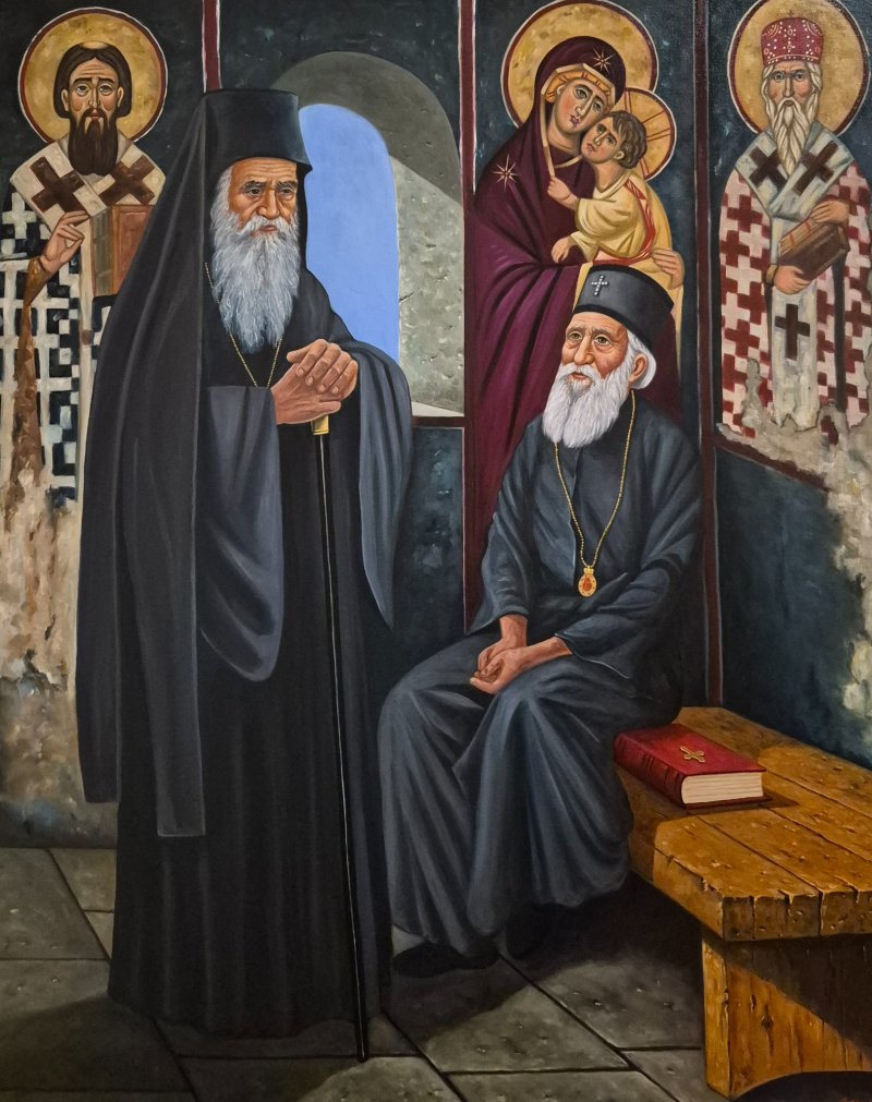 PPavle i Amfilohije, Painting Barbek Bojan