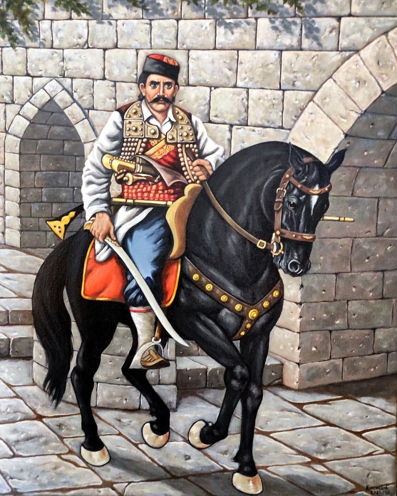 Pop Milo Jovovic, Painting Barbek Bojan