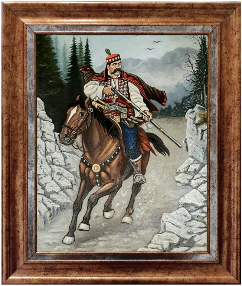Vuk Mandusic, Slika Barbek Bojan