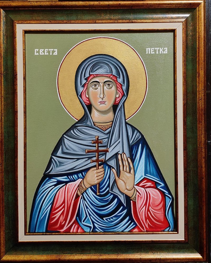 Sveta Petka, Slika Barbek Bojan