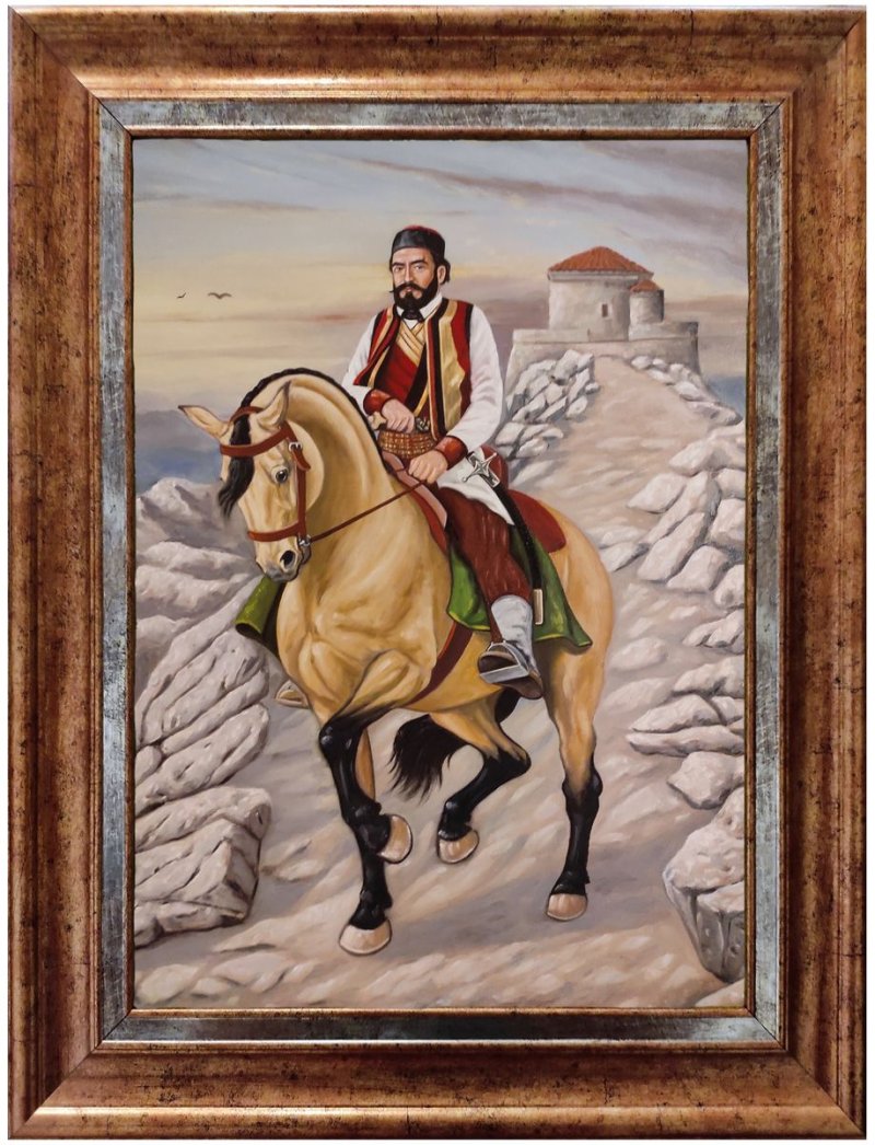 Petar Petrovic Njegos, Slika Barbek Bojan