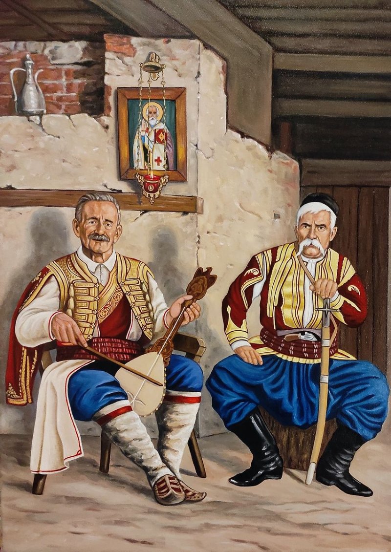 Marko Miljanov, Slika Barbek Bojan