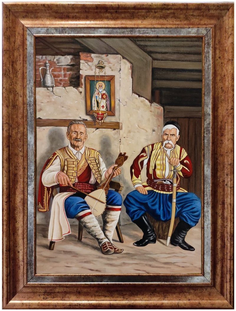 Marko Miljanov, Slika Barbek Bojan