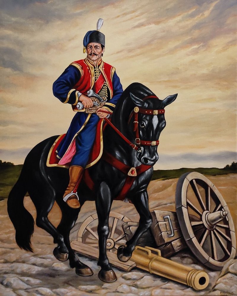 Vozd Karadorde, Slika Barbek Bojan