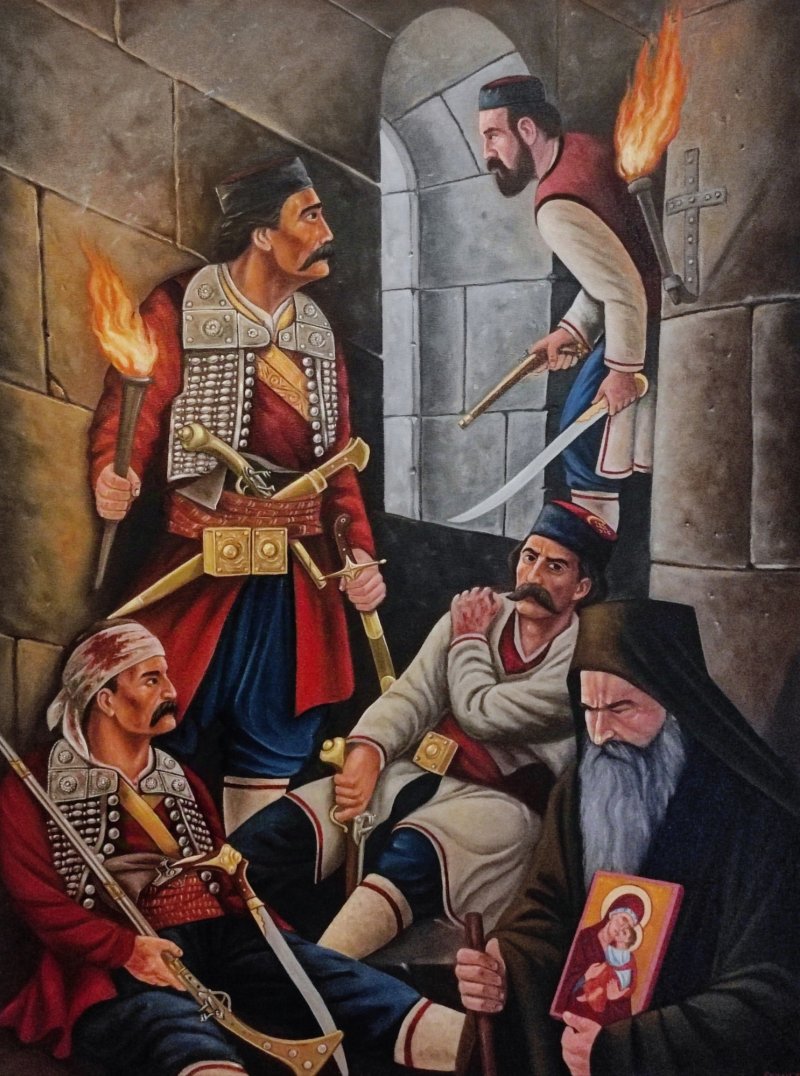 Defense Ostrog, Painting Barbek Bojan