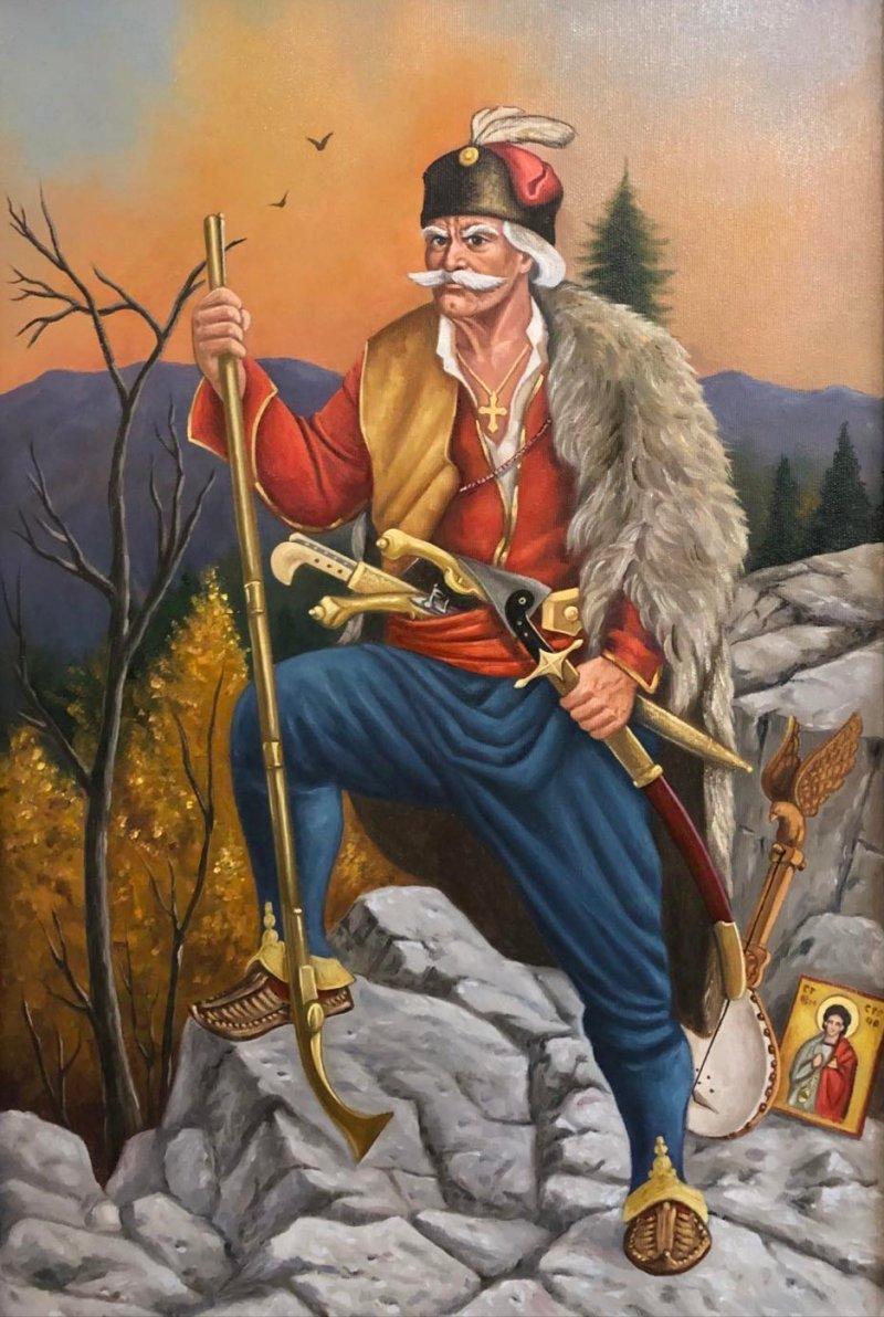 Starina Novak, Painting Barbek Bojan