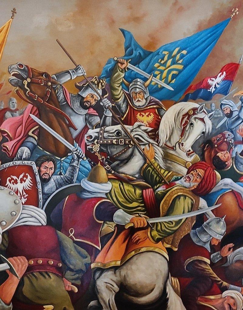 Battle of Kosovo, Painting Barbek Bojan