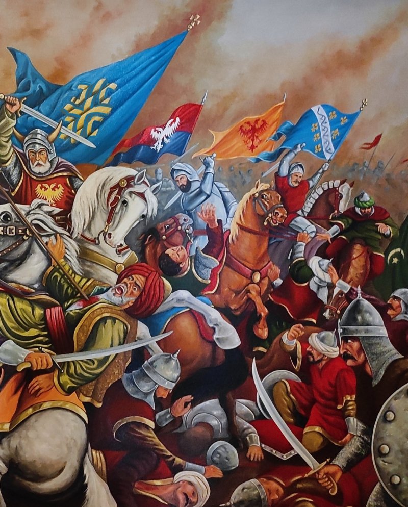 Battle of Kosovo, Painting Barbek Bojan