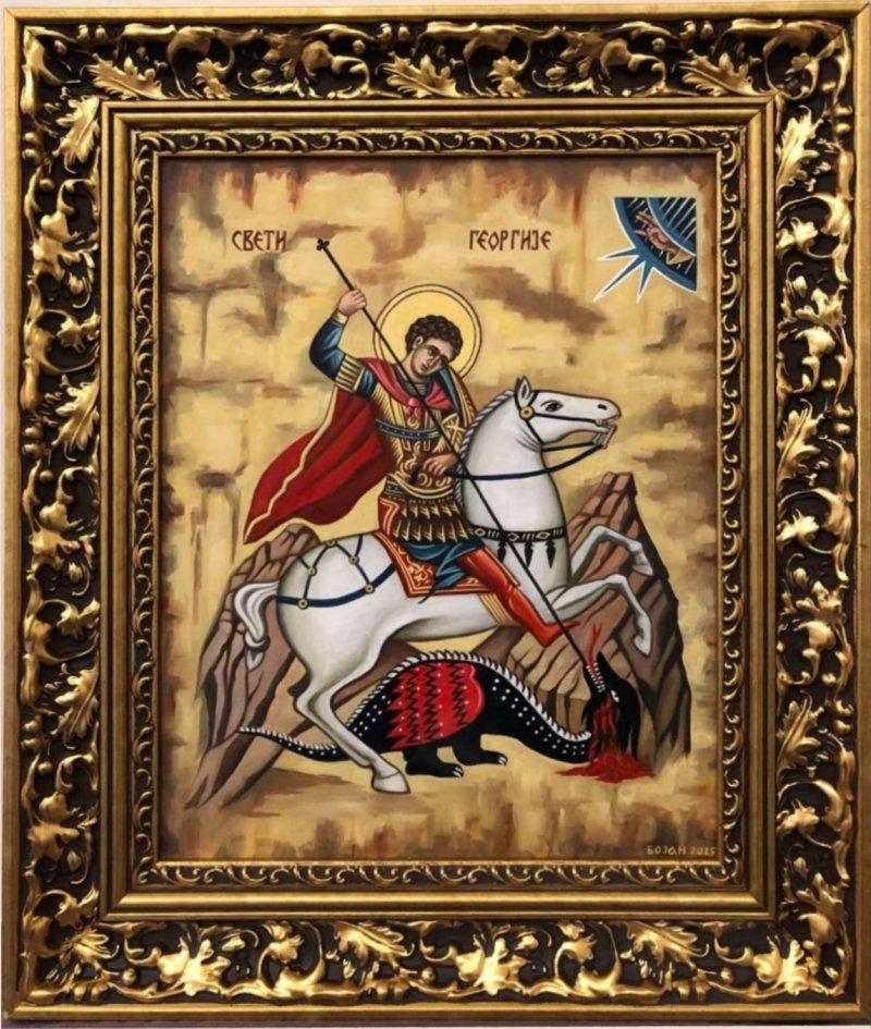 Sveti Đorđe, Slika Barbek Bojan