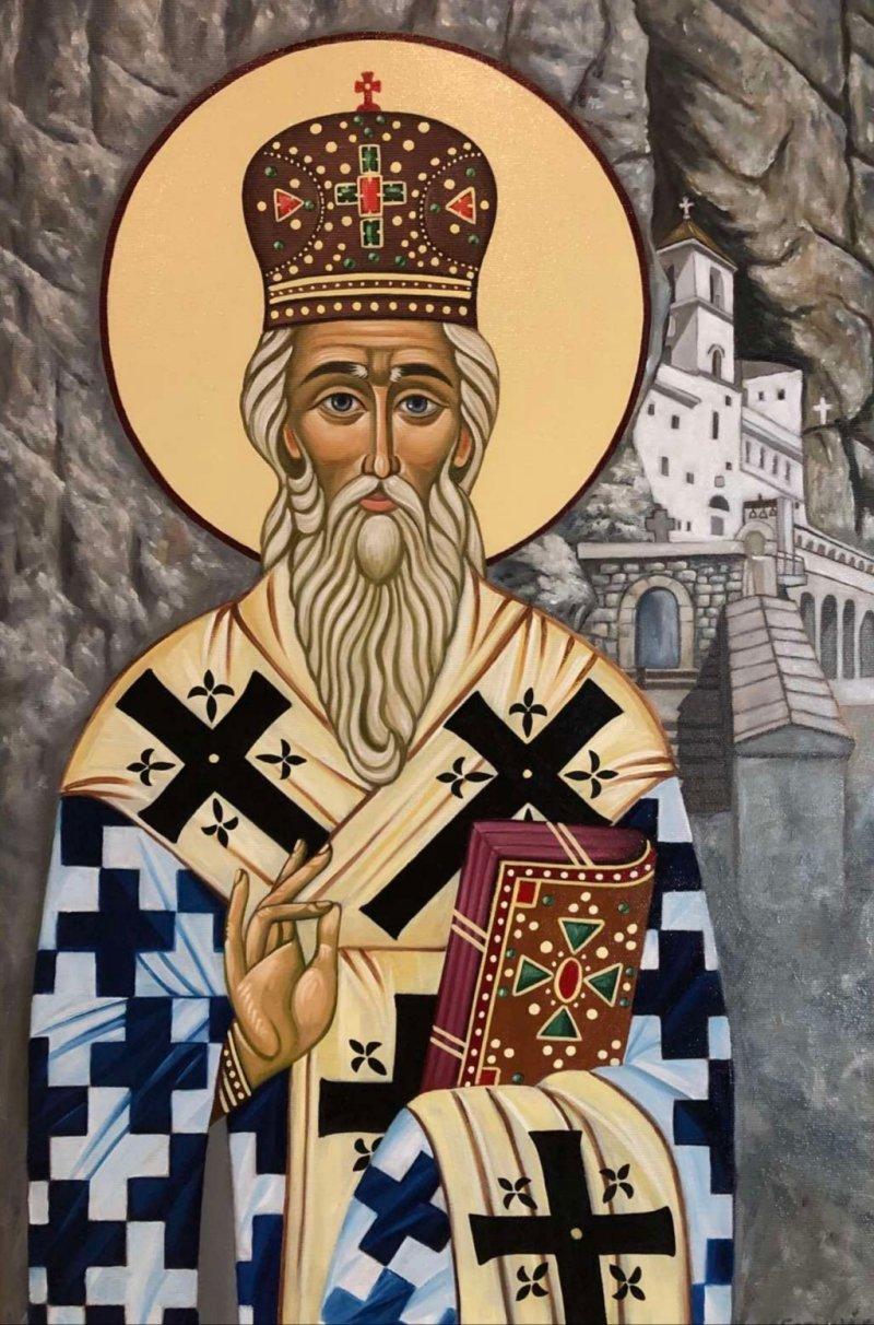 Ostrog monastry, Painting Barbek Bojan
