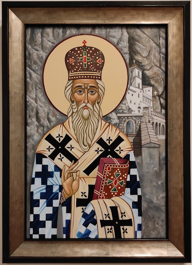 Ostrog monastry, Painting Barbek Bojan