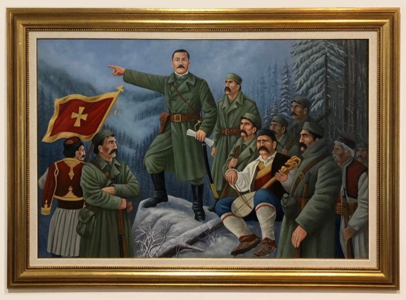Serdar Janko Vukotic, Painting Barbek Bojan