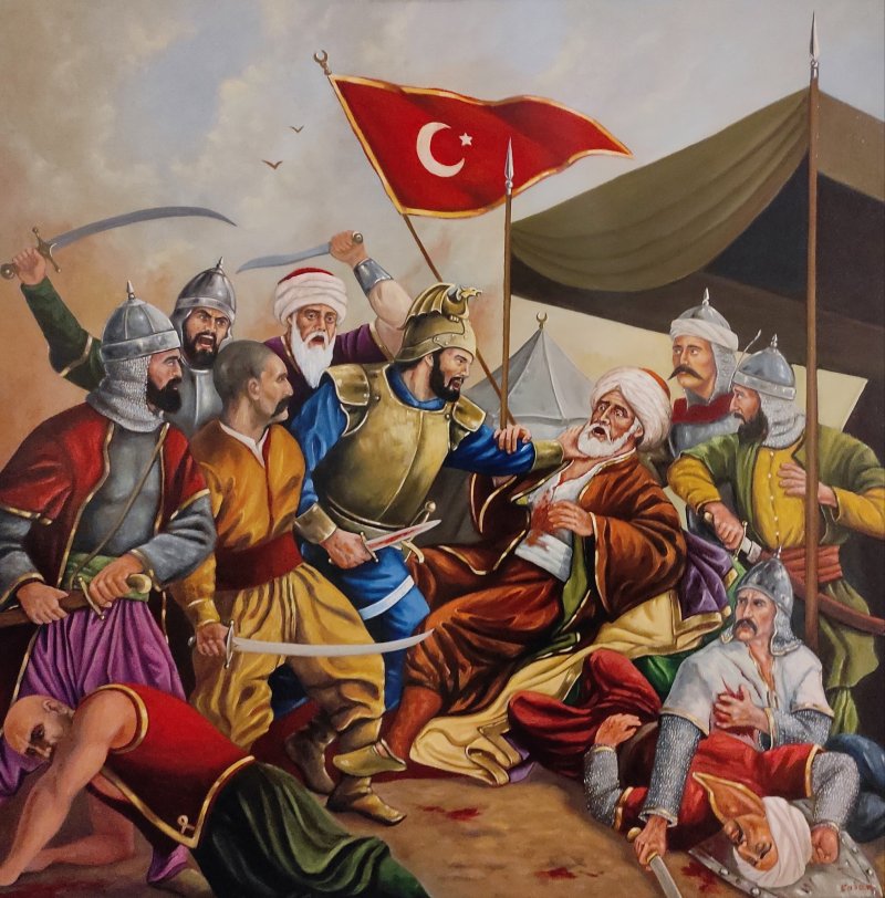 Milos Obilic, Painting Barbek Bojan