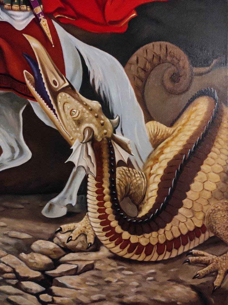 St George, Painting Barbek Bojan