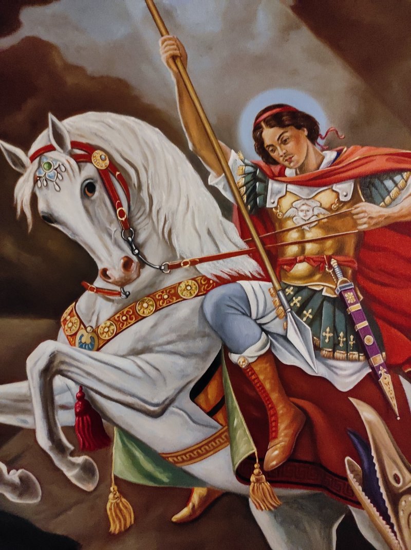 St George, Painting Barbek Bojan