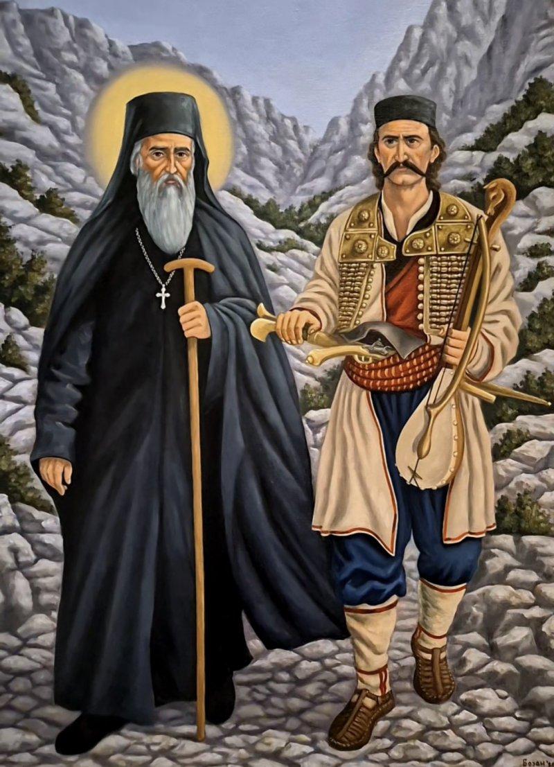 Saints Vasil and Bajo Pivljanin, Painting Barbek Bojan
