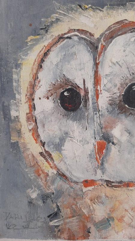The Owl, Painting Artium paintings