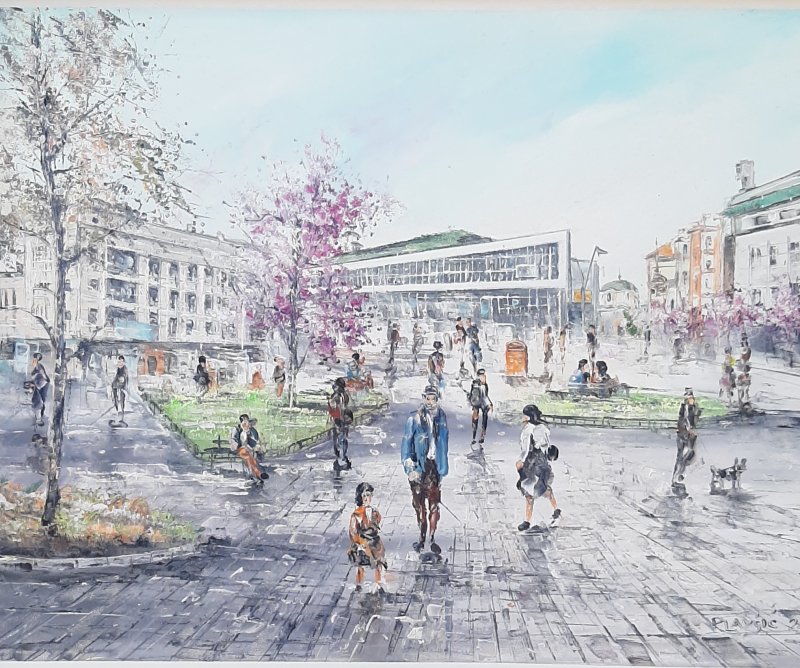 Cacak, Painting Artium paintings