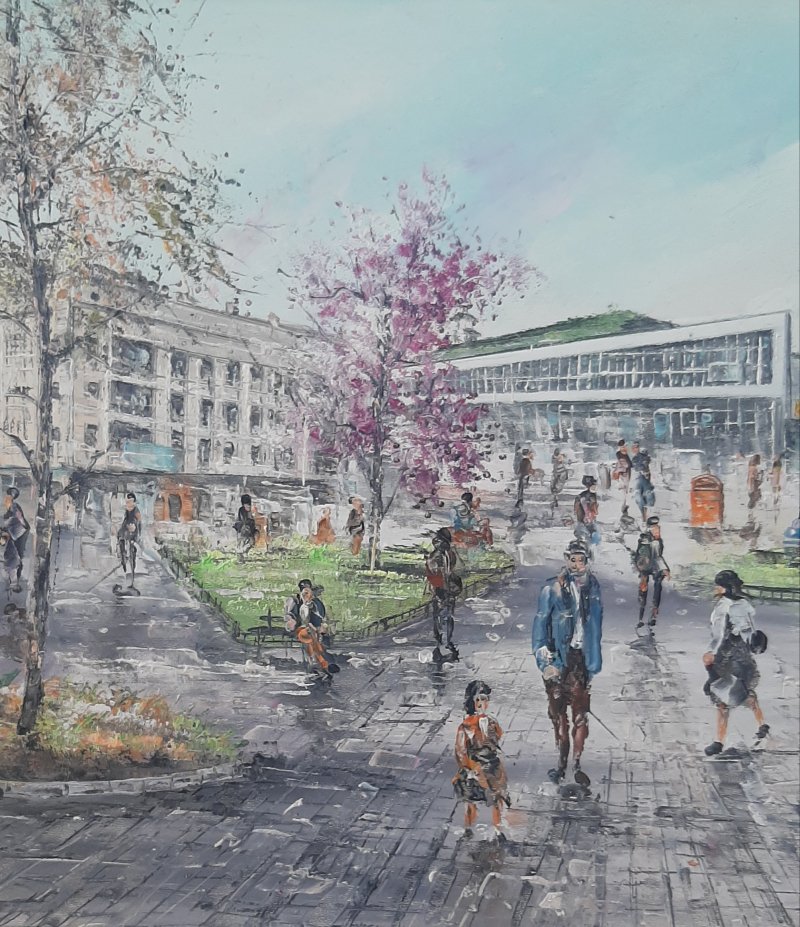 Cacak, Painting Artium paintings