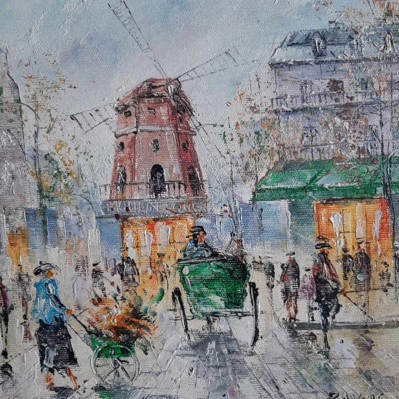 Paris-Moulin Rouge, Painting Artium paintings