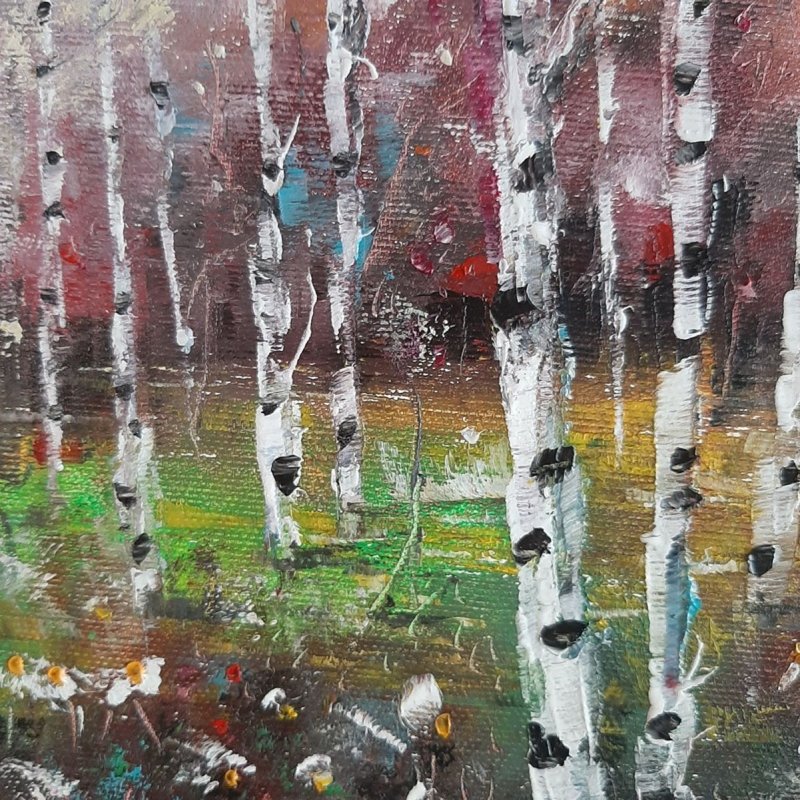 Birch forest 2, Painting Artium paintings