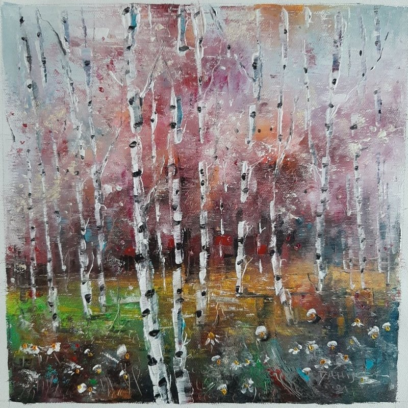Birch forest 2, Painting Artium paintings