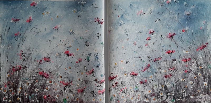 Flowers in the field 3, Painting Artium paintings