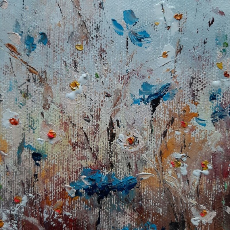 Plavo cveće, Slika Artium paintings