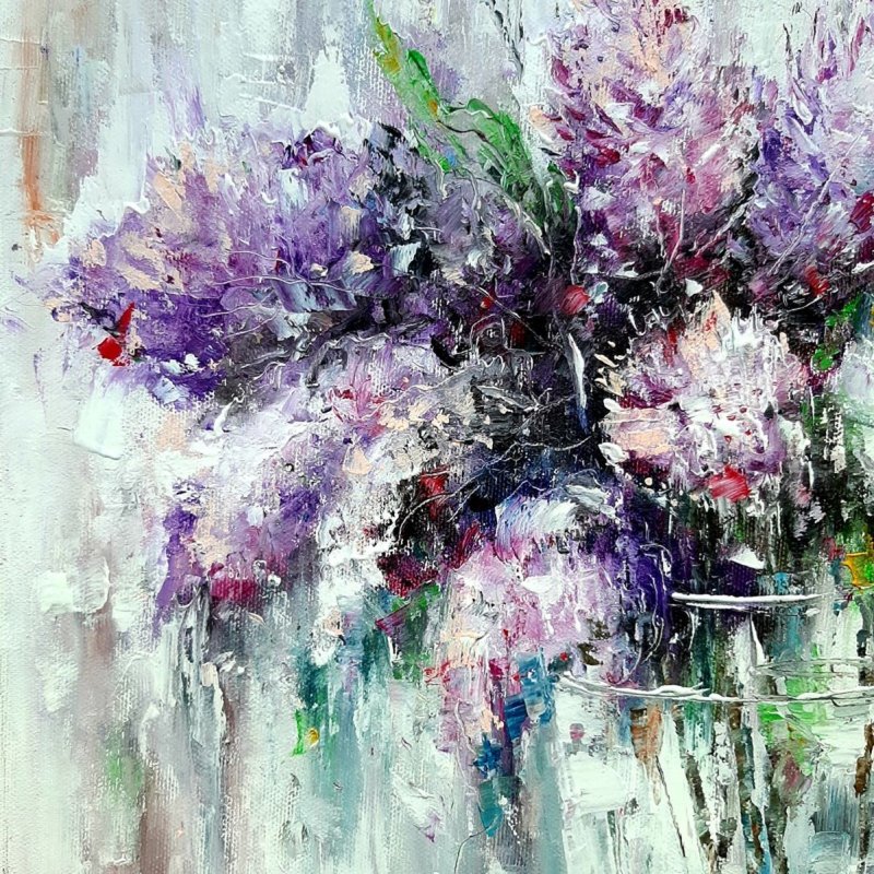Lilacs in a vase, Painting Artium paintings