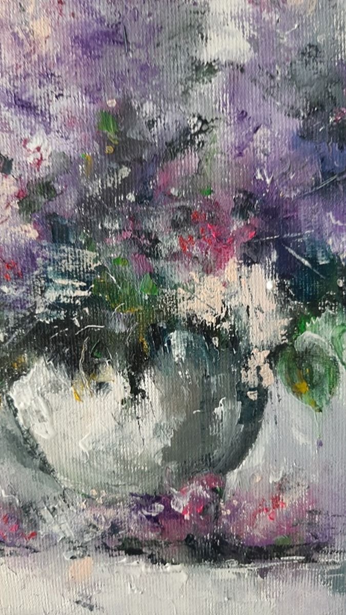 Lilacs in a vase, Painting Artium paintings