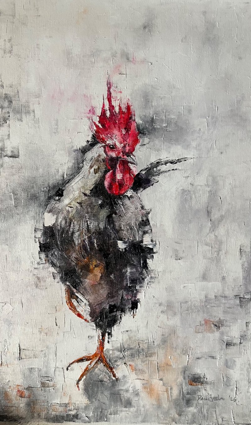 Rooster, Painting Artium paintings