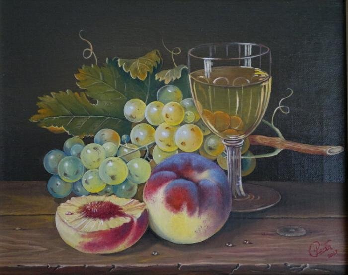 wine 3, Painting MILOVANOVIC PEDJA