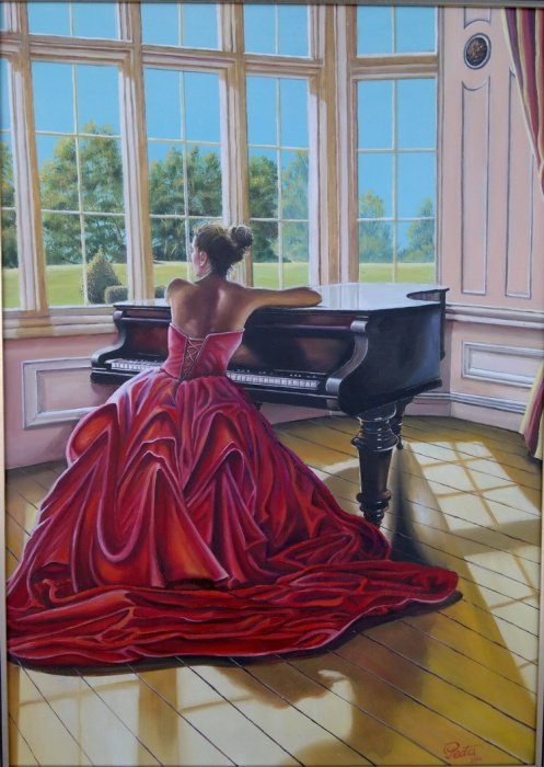 PIANO, Painting MILOVANOVIC PEDJA