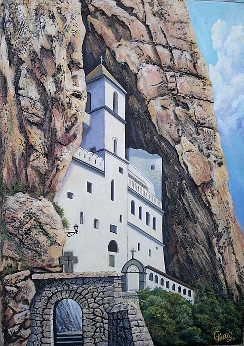 Ostrog, Slika MILOVANOVIC PEDJA