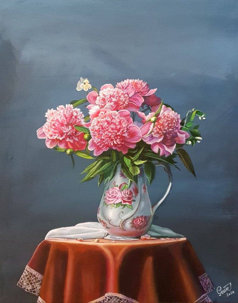flowers6, Painting MILOVANOVIC PEDJA