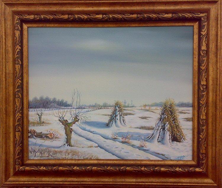 Winter 4, Painting MILOVANOVIC PEDJA