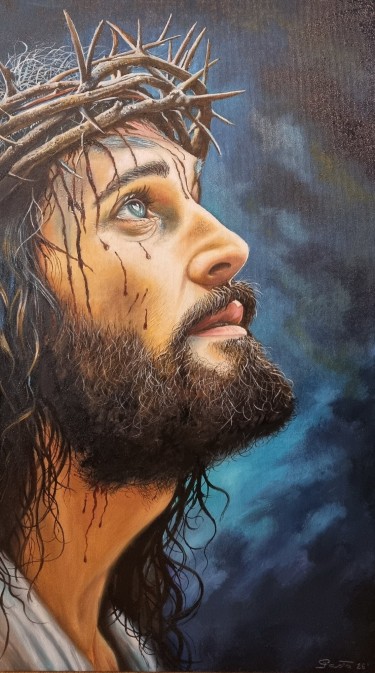 JESUS, Painting MILOVANOVIC PEDJA