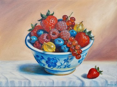 strawberries, Painting MILOVANOVIC PEDJA