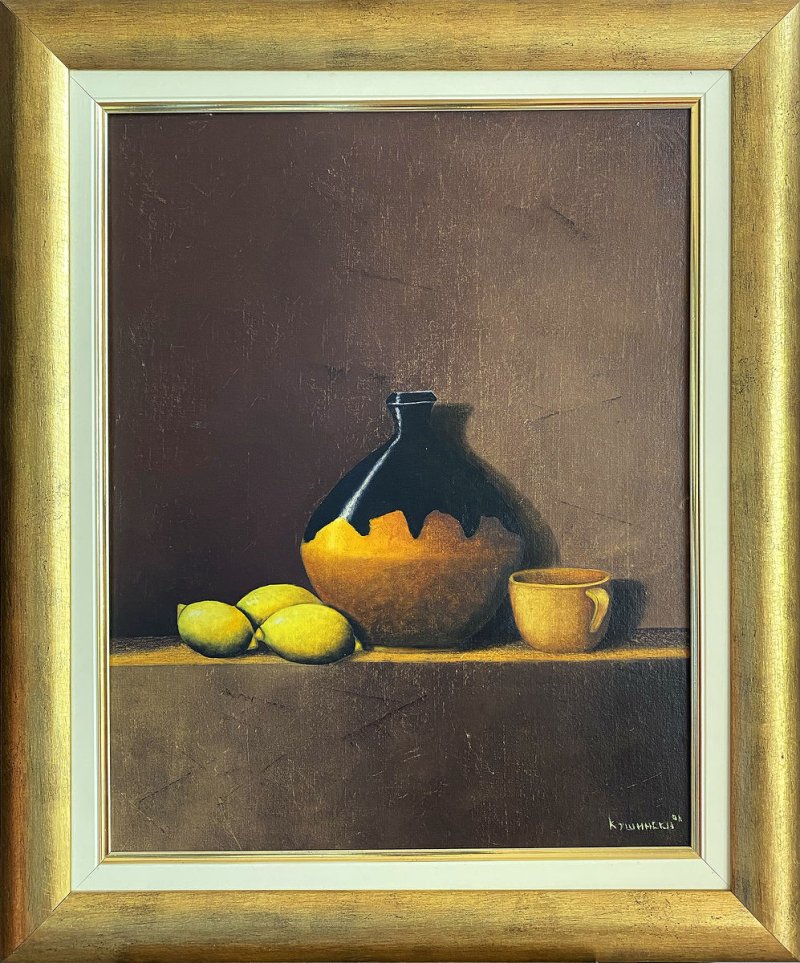 Zdela i limoni, Painting Kushinski Marin