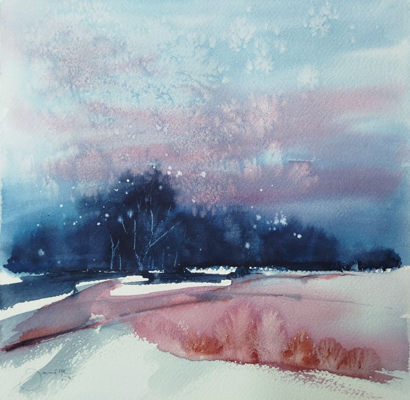 Winter Memory, Slika Godnič Bakoš Žanet