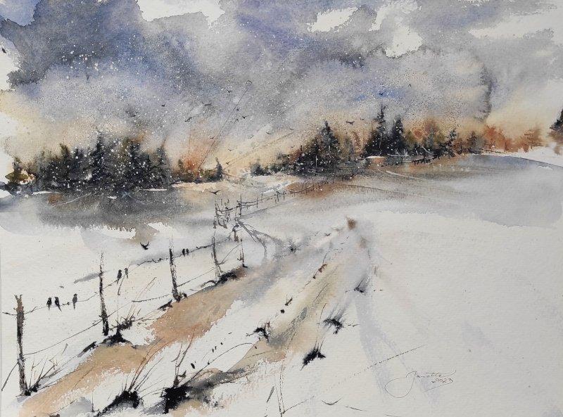 The Sound of Silence, Slika Godnič Bakoš Žanet
