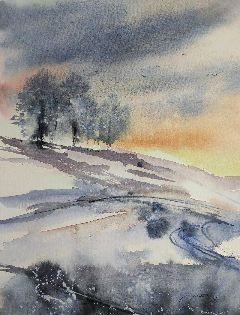 Turn, Painting Godnič Bakoš Žanet