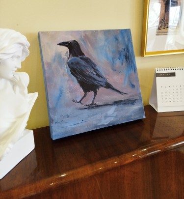 Corvus Solsequius, Slika Godnič Bakoš Žanet