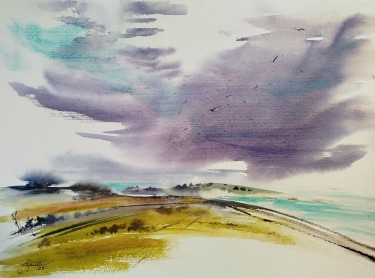 Watercolor Landscape 2 , autor Godnič Bakoš Žanet