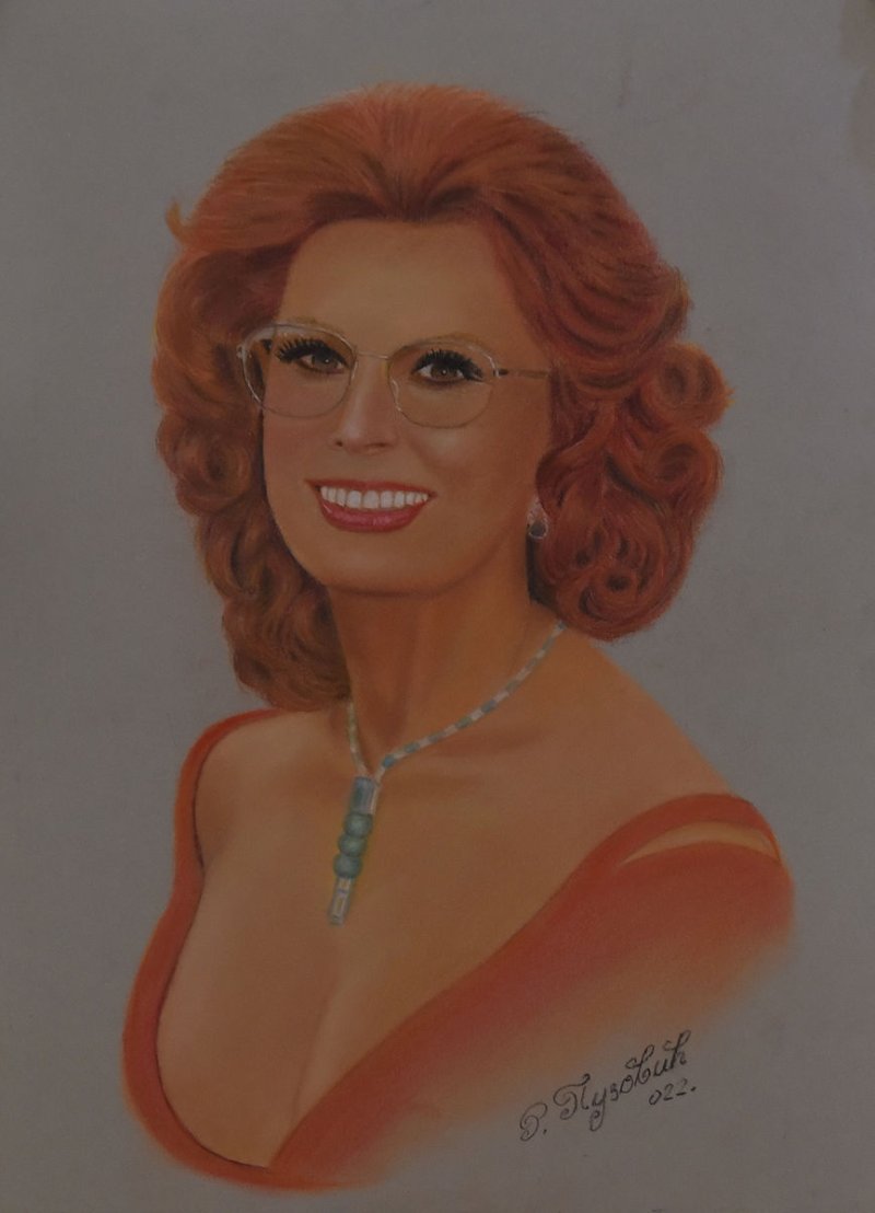 Sofija Loren, Slika Radojica Puzovic