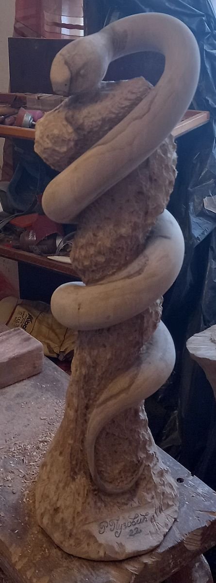 Snake, Sculpture Radojica Puzovic