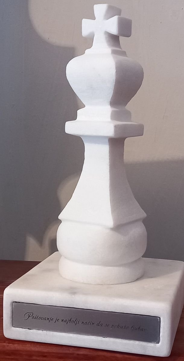 Kralj, Skulptura Radojica Puzovic