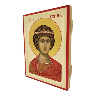 Icon of Saint George, Painting Zeba Sanja