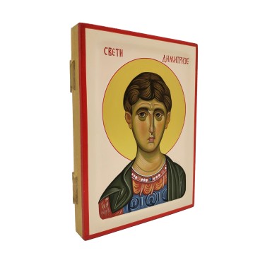 Icon of Saint Demetrius, Painting Zeba Sanja