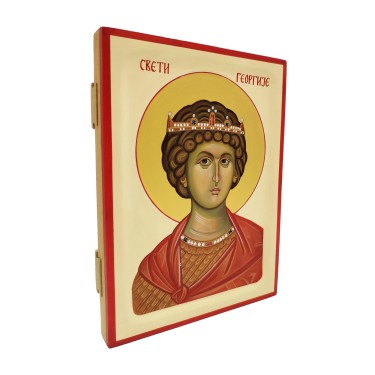 Icon of Saint George, Painting Zeba Sanja